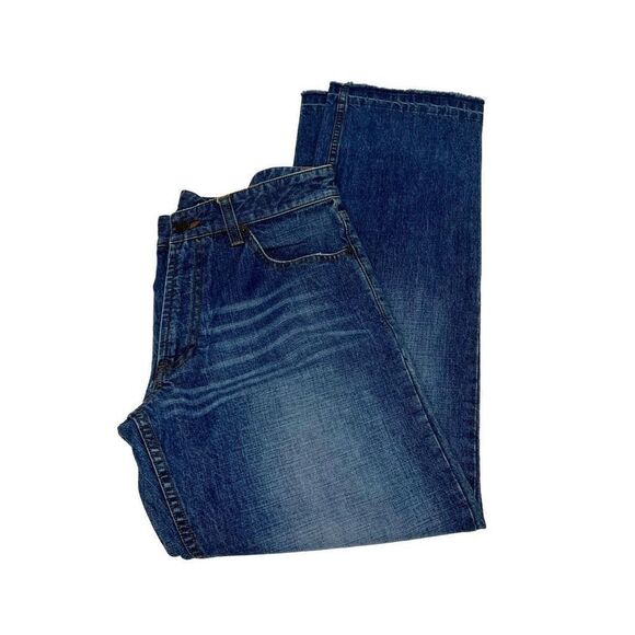 Armani Exchange medium wash mid rise straight leg jeans size 8 - Picture 6 of 14
